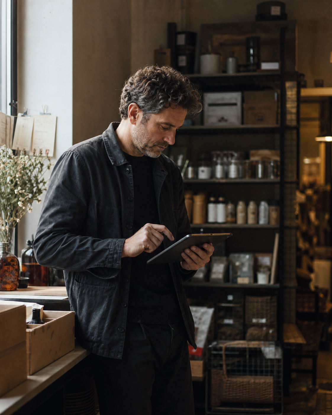 Kesk Vendor app interface
