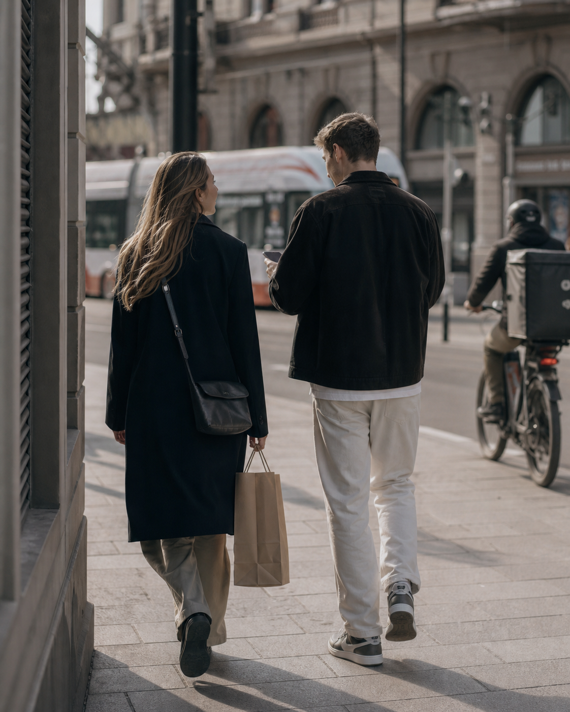 Everyday city life on Kesk